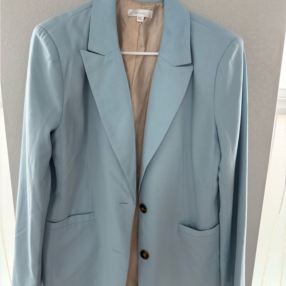 iNAMORATA Sky Blue Jacket